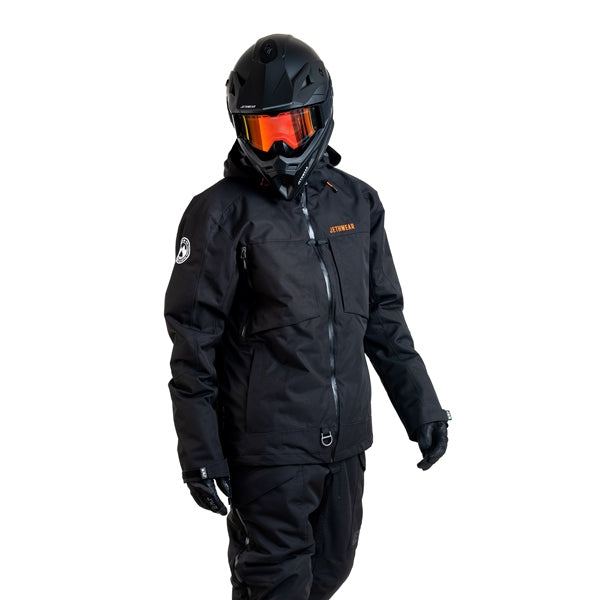 Jethwear-JACKET VENTURE SAFE BK/OG 4XL J25142-058-4XL 7340107560711