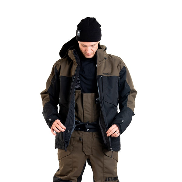 Jethwear-JACKET VENTURE SAFE BK/OLIVE L J25142-079-L 7340107560759