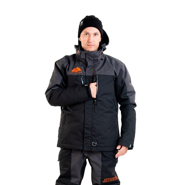 Jethwear-JACKET ADAPT 3IN1 BK/IRON/OG 2XL J25153-025-XXL 7340107561091