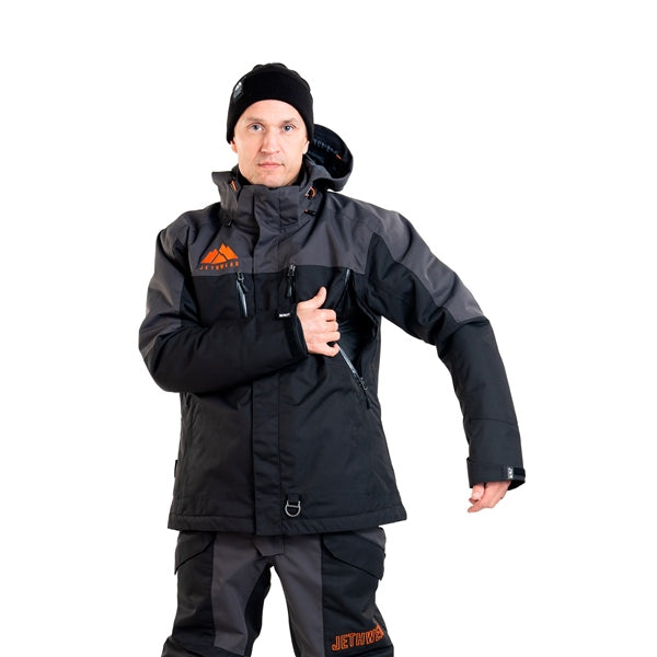 Jethwear-JACKET ADAPT 3IN1 BK/IRON/OG 2XL J25153-025-XXL 7340107561091