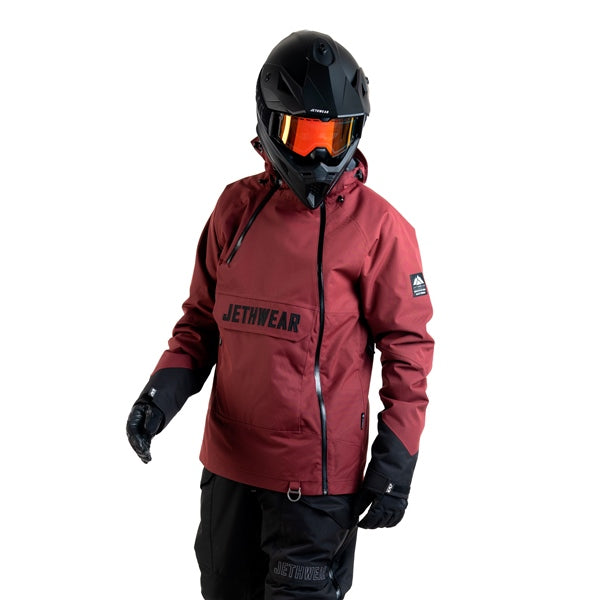 Jethwear-JACKET FLIGHT ANORAK BURGUNDY 40G 4XL J2511-080-4XL 7340107561442