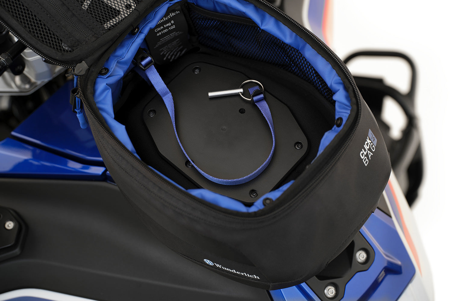 Wunderlich Anti-theft Protection for CLICK BAG Tank Bag-49100-902