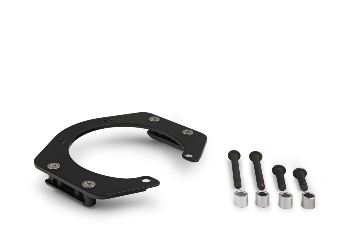 Tank ring bracket for secure attachment of CLICK BAGs with a single click