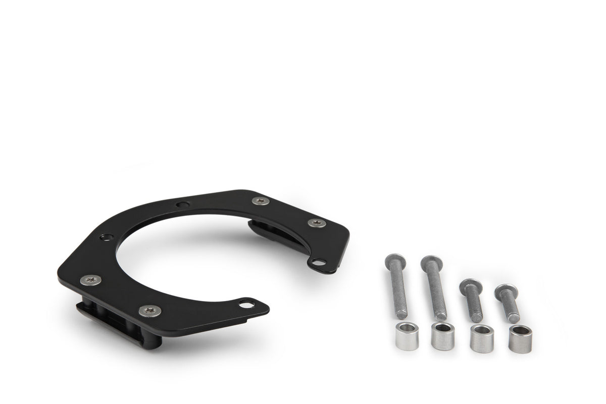 Tank ring bracket for secure attachment of CLICK BAGs with a single click