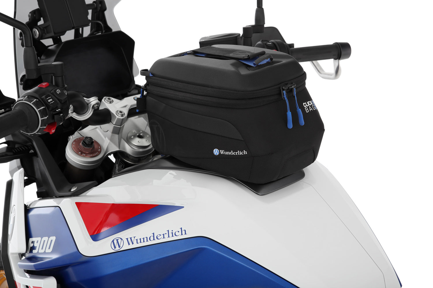 Tank ring bracket for secure attachment of CLICK BAGs with a single click - complete your BMW ✔ Premium components ✔ Integrated design ✔