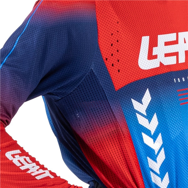 Leatt-JERSEY MOTO 4.5 JR BL/RD XL LEATT 5026000923 6009556544420