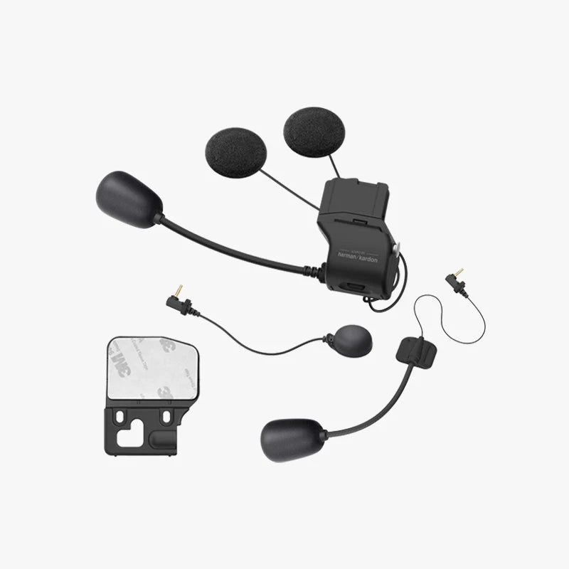 Sena - 50S Universal Clamp Kit with Speakers and Mic