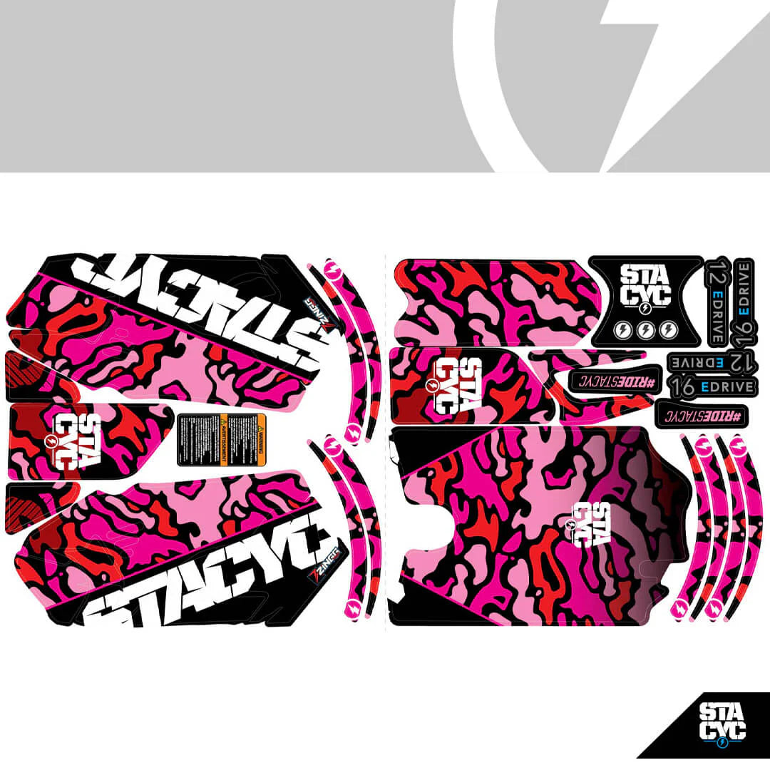 Stacyc - Brushless Bike Graphics Kit