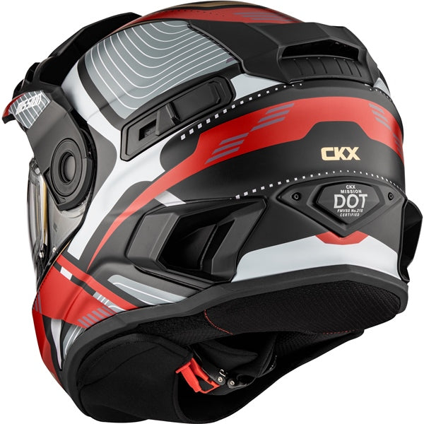 CKX - Mission AMS Full-Face Helmet, Double Shield