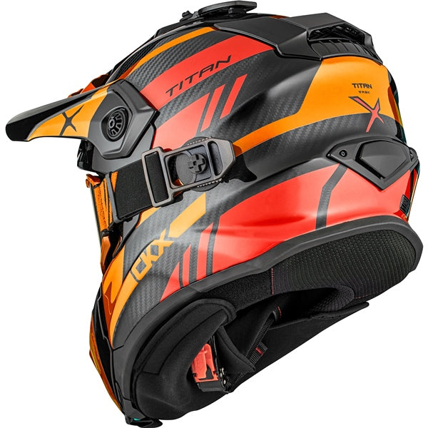 CKX-HELM TITAN DL TRAK CARB RD/OG GLOSS 3XL 516137