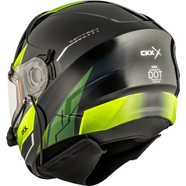CKX-HELM CONTACT EDL ARTIK LIME/BL GLOSS 3XL 516867 