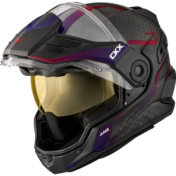 CKX-HELM MISSION EDL FURY TWL/SCRLT MAT 3XL 516997