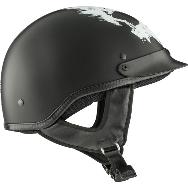 CKX-HELM BULLET LULL BK/WH GLOSS 2XL 517256 