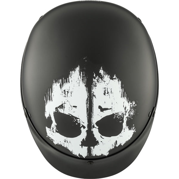 CKX-HELM BULLET LULL BK/WH GLOSS 2XL 517256 