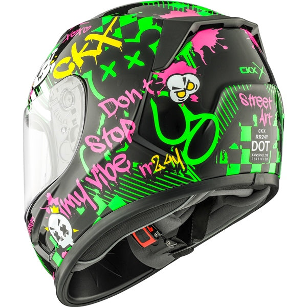 CKX-HELM RR24Y STREET GR/PR GLOSS XL 517425 