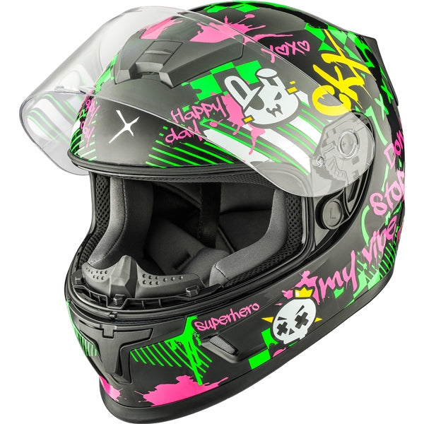 CKX-HELM RR24Y STREET GR/PR GLOSS XL 517425 