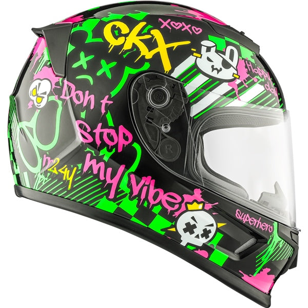 CKX-HELM RR24Y STREET GR/PR GLOSS XL 517425 