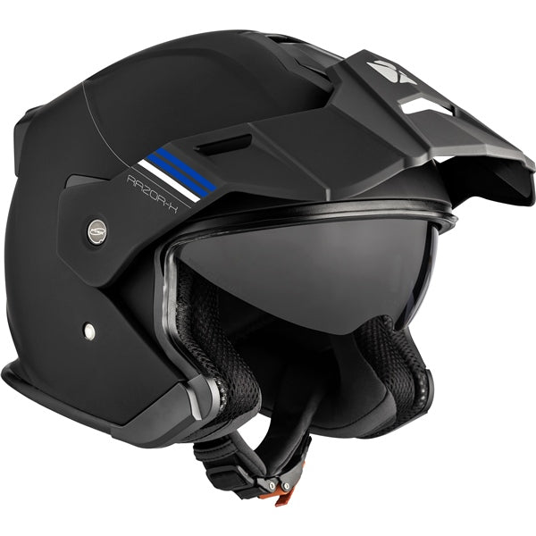 CKX-HELM RAZOR-X SPARK BL MAT 3XL 517467 