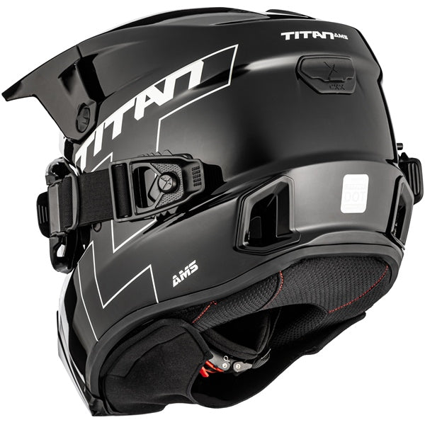 CKX-HELM TITAN AMS EDL SOLID BK GLOSS 3XL 518187 