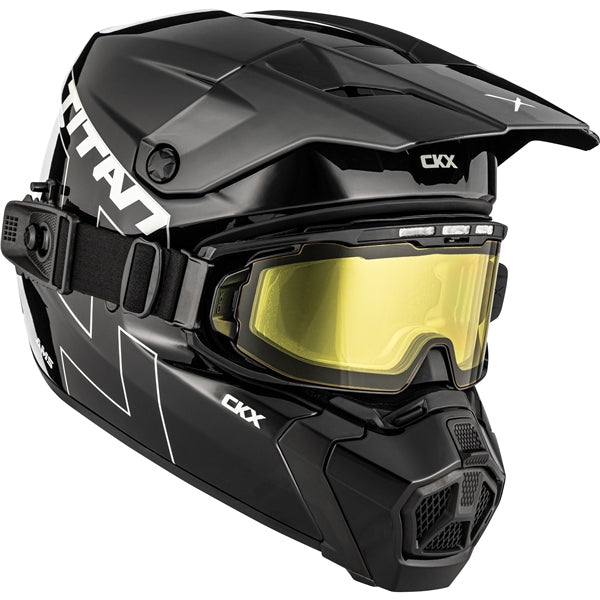 CKX-HELM TITAN AMS EDL SOLID BK GLOSS 3XL 518187 