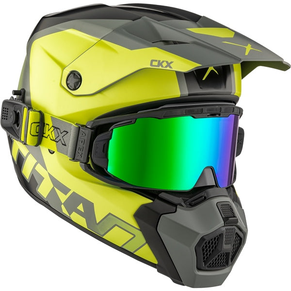 CKX-HELM TITAN AMS DL NUNAVUT LIME MAT 3XL 518277 