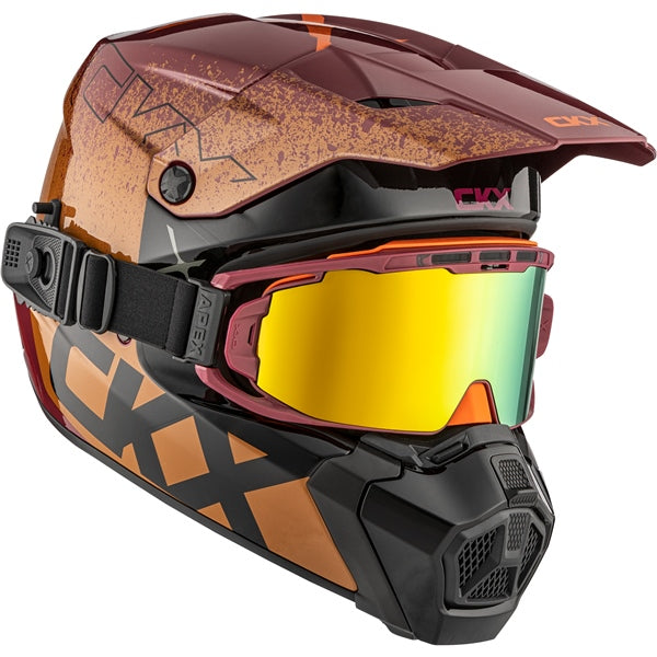 CKX-HELM TITAN AMS DL VANEER PECAN GLOSS 3XL 518387 