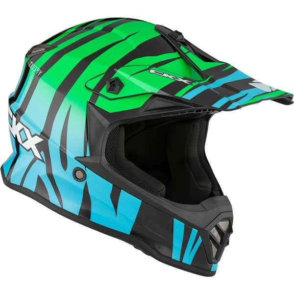 CKX-HELM TX019Y ZOO BL/GR GLOSS S CKX 518462 