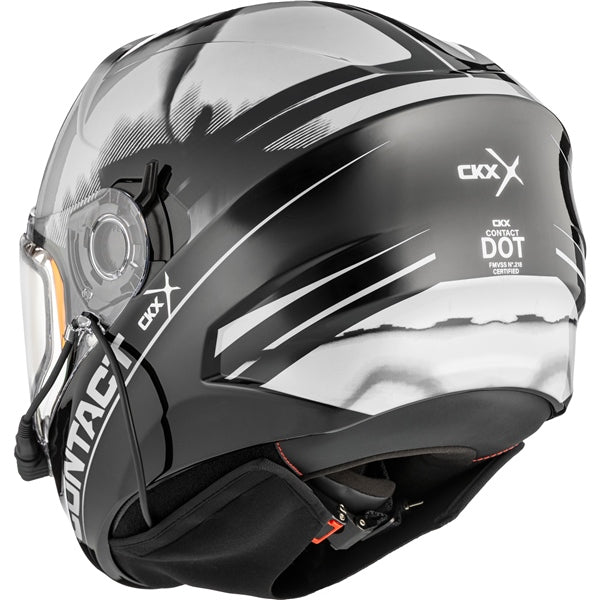 CKX-HELM CONTACT EDL ONYX WH GLOSS 3XL 518677 