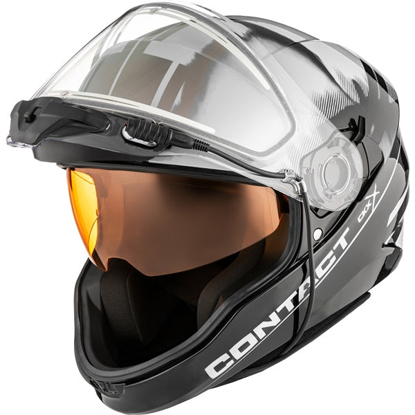 CKX-HELM CONTACT EDL ONYX WH GLOSS 3XL 518677 