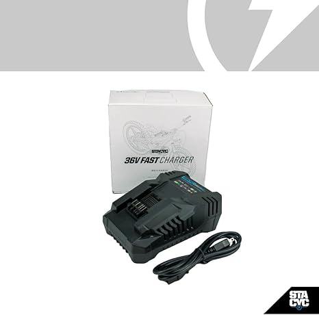 Stacyc - 36V Fast Smart Battery Charger for 3AH/6AH Batteries