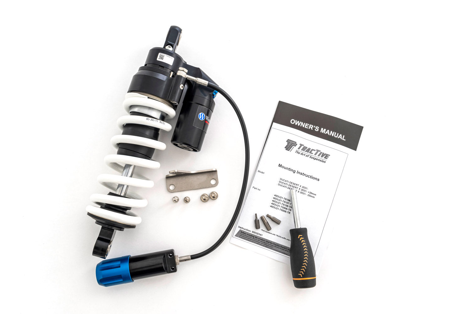 Wunderlich Suspension Shock absorber  S3 Adventure + HPA-57460-386