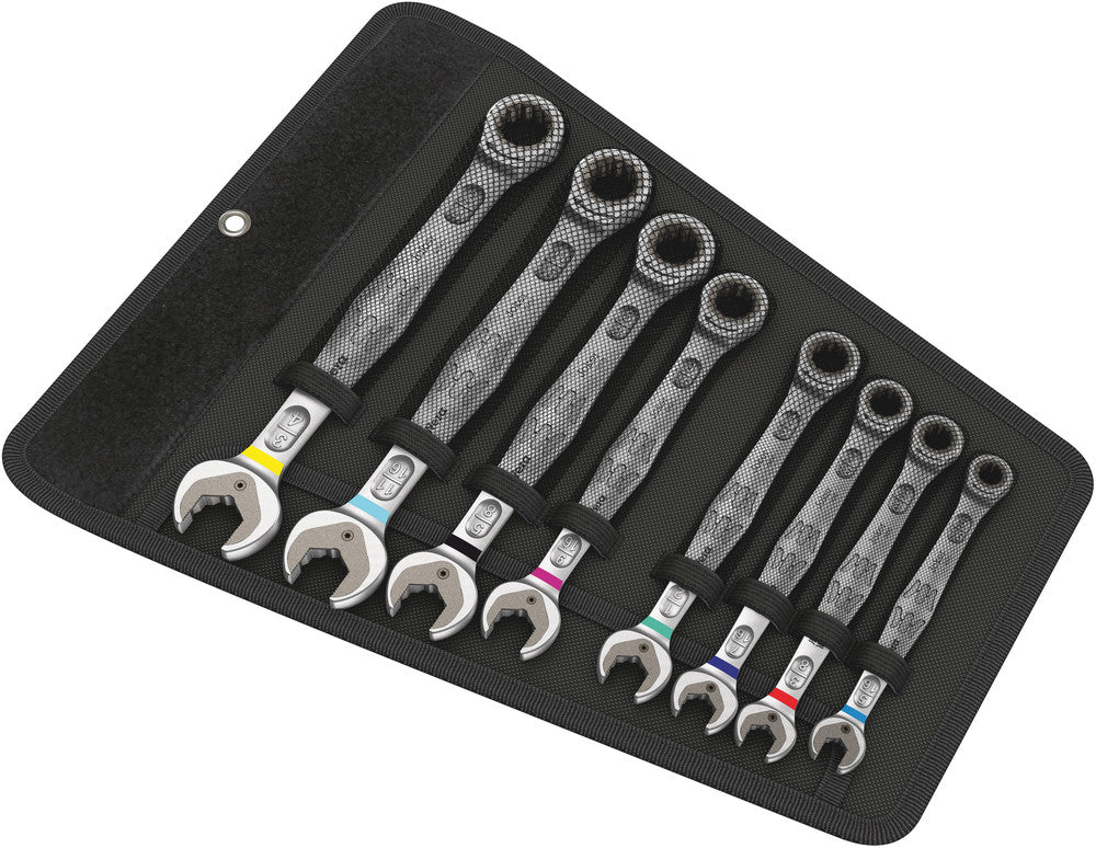 Wera Tools - 6000 Joker 8 Imperial Set 1 Set of ratcheting combination wrenches, Imperial