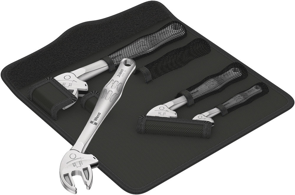 Wera Tools - 6004 Joker 4 set 1 self-setting spanner set