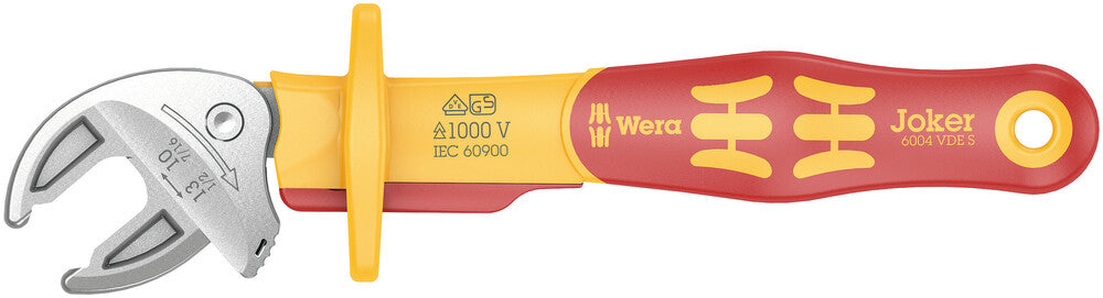 Wera Tools - 6004 Joker VDE S VDE-insulated, self-setting spanner