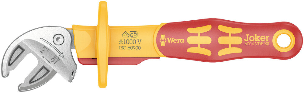 Wera Tools - 6004 Joker VDE XS VDE-insulated, self-setting spanner