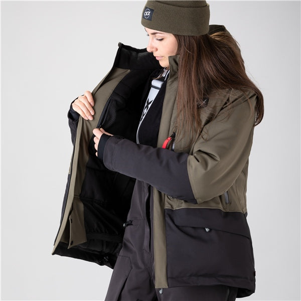 CKX-JACKET KELTON WOM OLIVE NT 2XL W24-03-OLI NIT 2XL