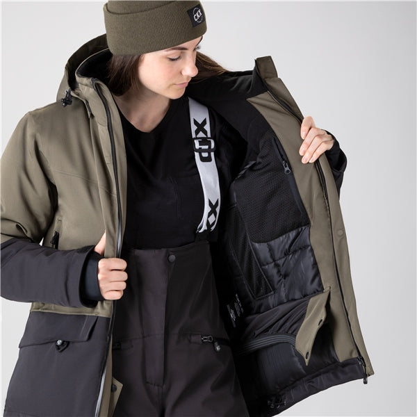 CKX-JACKET KELTON WOM OLIVE NT 2XL W24-03-OLI NIT 2XL