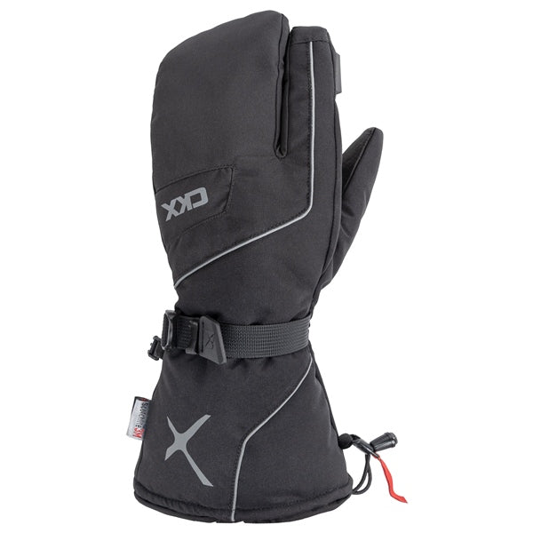 CKX-GLOVES 3 FINGERS THROTTLE 3.0 BK 2XL EWT-2025-03 2XL 