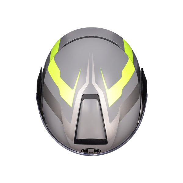AGV-HELM S-MODULAR RESIA MAT GY/BK/FL YE 2XL 2118296001-007-XXL 8051019616029