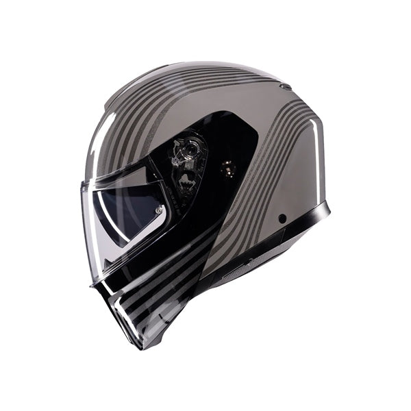 AGV-HELM S-MODULAR ISEO GY/BK 2XL 2118296001-011-XXL 8051019616265