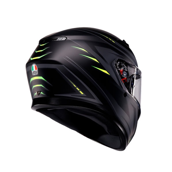 AGV-HELM K3 SYTH MAT BK/FLUO YE 2XL 2118381001-026-XXL 8000958376662