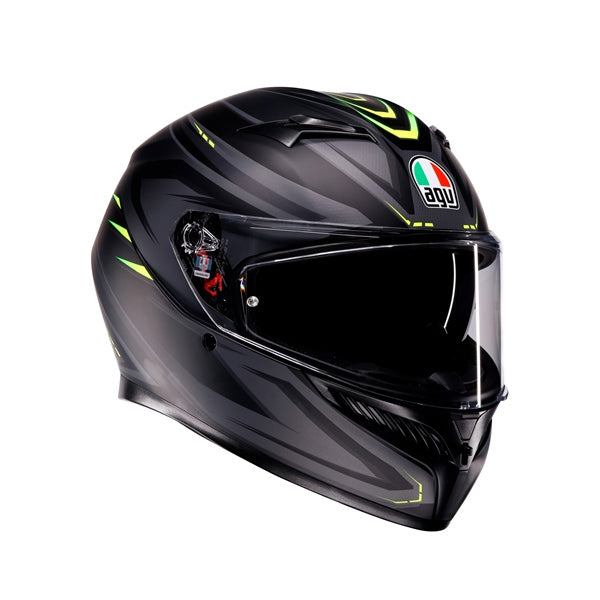 AGV-HELM K3 SYTH MAT BK/FLUO YE 2XL 2118381001-026-XXL 8000958376662