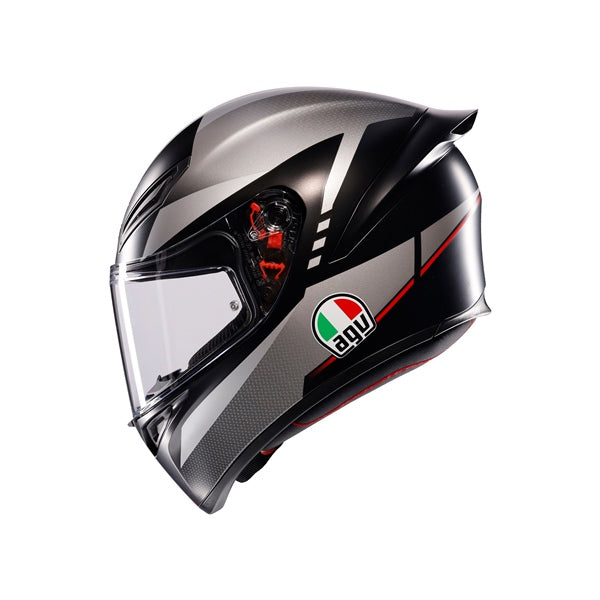 AGV-HELM K1 S LAP MAT BK/GY/RD 2XL 2118394001-034-XXL 8051019743435