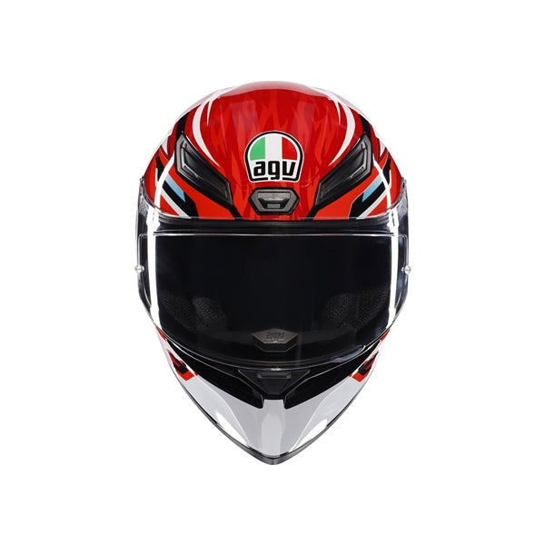 AGV-HELM K1 S LION BK/RD/WH 2XL 2118394001-035-XXL 8051019743497