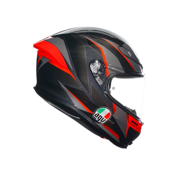 AGV-HELM K6 S SLASHCUT BK/GY/RD 2XL 2118395001-014-XXL 8051019607935