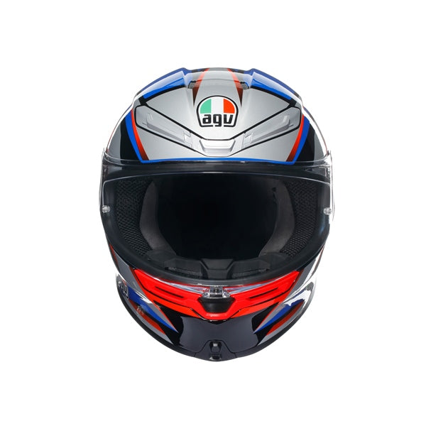 AGV-HELM K6 S SLASHCUT BK/BL/RD 2XL 2118395001-015-XXL 8051019607997