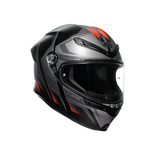 AGV-HELM K6 S KARVE MAT BK/GY/RD 2XL 2118395001-024-XXL 8051019909008