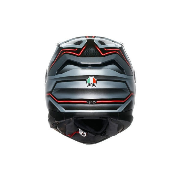 AGV-HELM K7 JAEGER BK/SI 2XL 2118399001-005-XXL 8051019903709