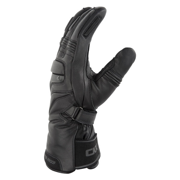 CKX-GLOVES LEATHER ALASKA MAN BK 2XS CKX HAM20-03-BLK 2XS 779423691903