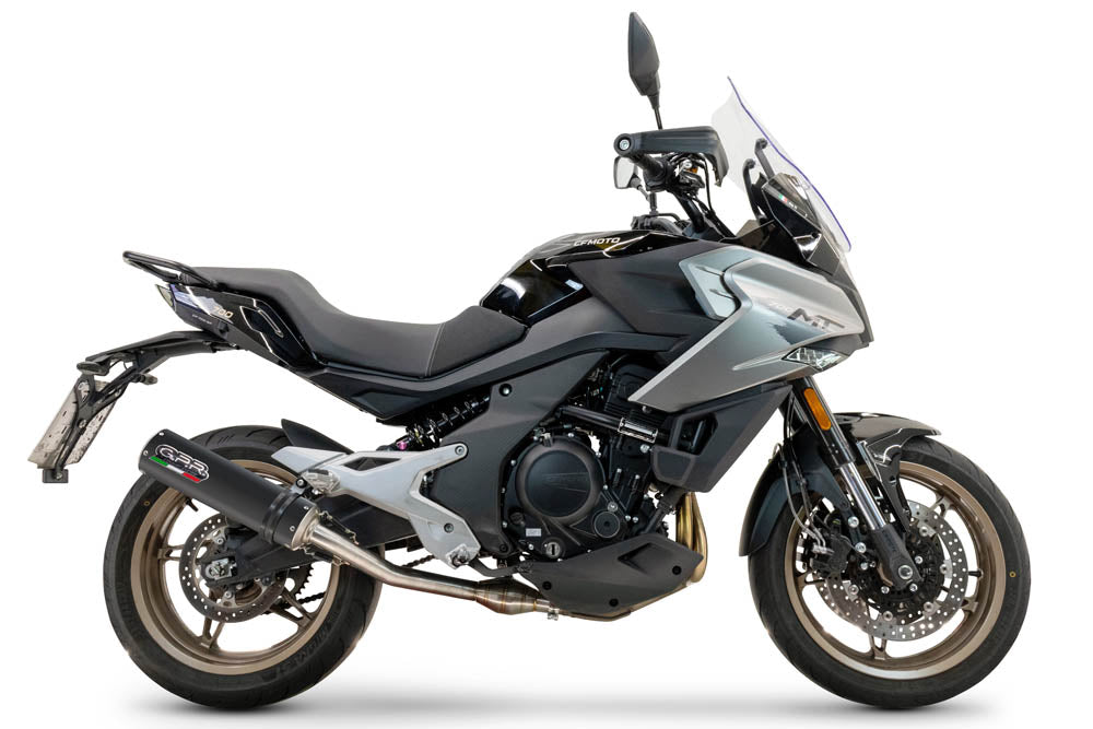 GPR-Exhaust---M3-Black-Titanium-RACING-Slip-on-for-700-MT-from-2023-to-2024-Link-Pipe